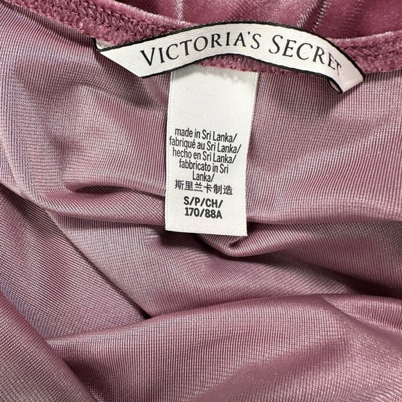 Victoria’s Secret Pink Slip Velvet Velour Dress Size small Valentines Day - Picture 6 of 7